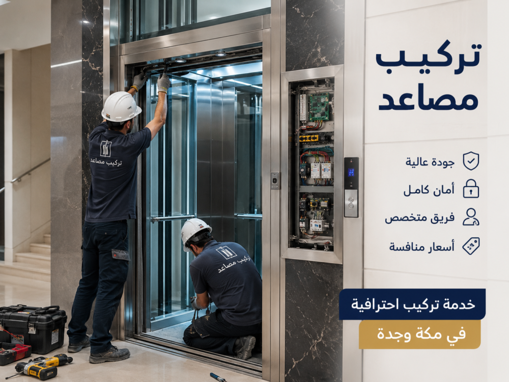 تركيب مصاعد مكة جدة الطائف